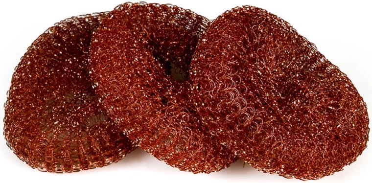 Spugna in rame per stoviglie 3 pz