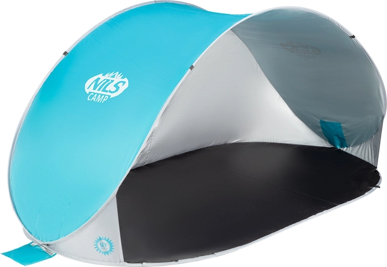 Tenda da spiaggia autoaprente NILS Camp NC3174 blu
