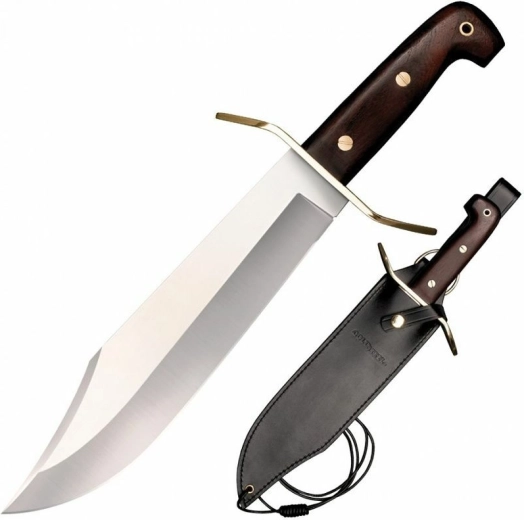Cold Steel Wild West Bowie Knife with Leather Sheath