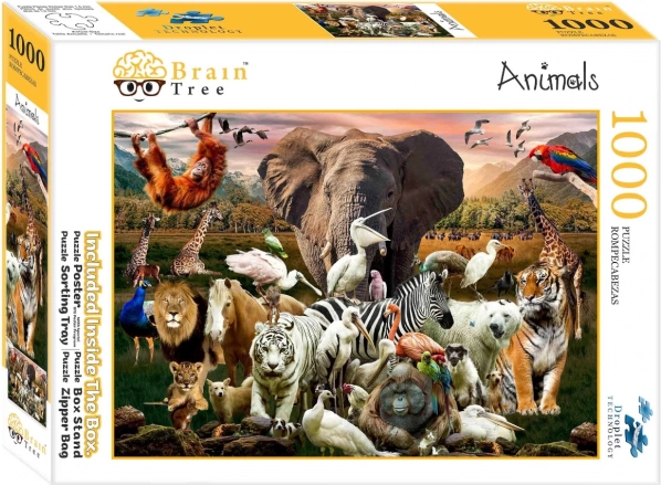 Puzzle Animali 1000 pezzi