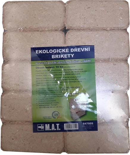 Træbriketter 10 kg