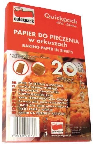 Baking Paper 38 × 42 cm, 20 pcs