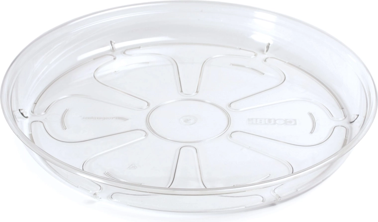 Soucoupe pour pot de fleurs COUBI 32 cm transparente