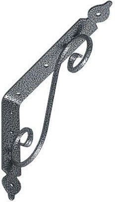 Mensola da parete 190 × 140 mm argento