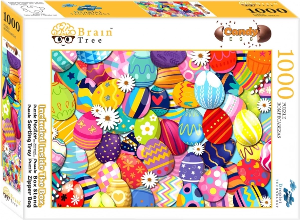 Puzzle BRAINTREE Uova dolci 1000 pezzi