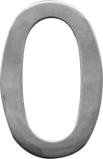 House Number STAR 0, 75 mm, stainless steel