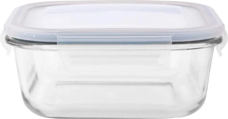 Bocal alimentaire en verre FRESH avec couvercle 1,1 l