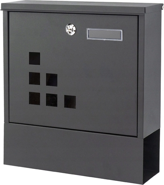 Cassetta postale con portagiornali