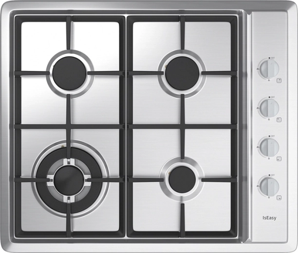 IsEasy built-in gas hob with 4 burners