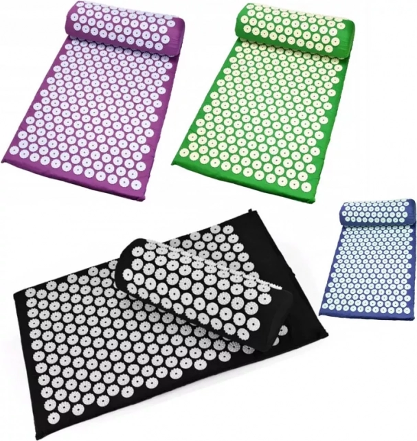 Akupresurna podloga s jastučićem – Plava