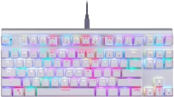 mechanisch gamingtoetsenbord motospeed ck101 rgb wit