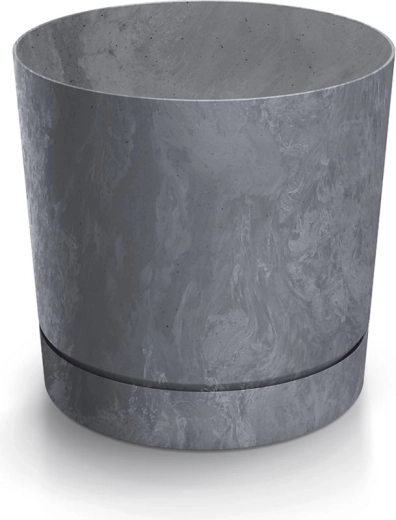 Vaso per piante effetto cemento marengo TUBO