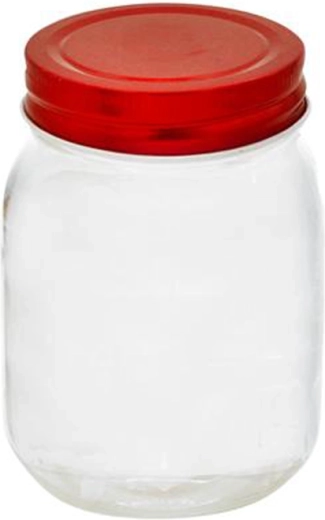 Vasetto per conserve con coperchio TORO 380 ml