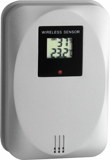 TFA bezdrátové čidlo teploty a vlhkosti s displejem
