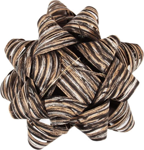 Medium raffia star 6.5 cm