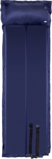 Materassino autogonfiante con cuscino NILS Camp blu