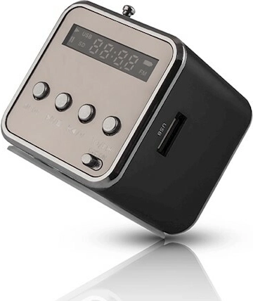 Setty altoparlante portatile con radio FM MF-100 nero