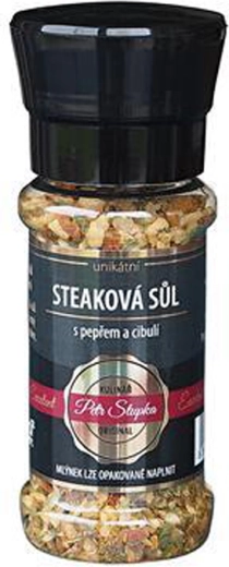 Moulin à épices avec sel pour steak 70 g