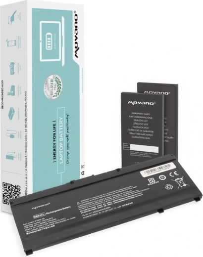 Batteria Movano SR04XL per HP Omen 15 (15-DC, 15-CE) 3500 mAh 54 Wh