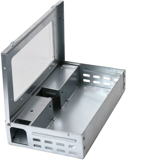 Piège vivant pour souris et rats 26 × 16 × 6 cm en acier galvanisé