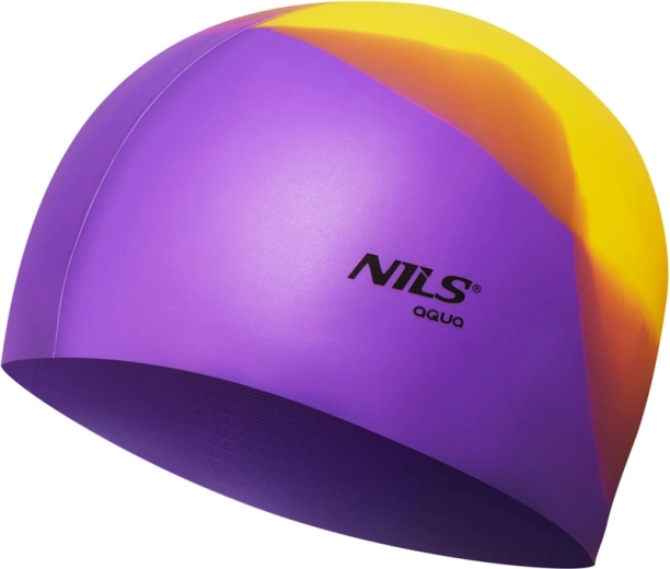 Cuffia da nuoto in silicone NILS Aqua multicolor