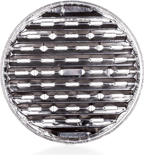 Round Aluminum Grill Trays 30 cm (4 pcs)
