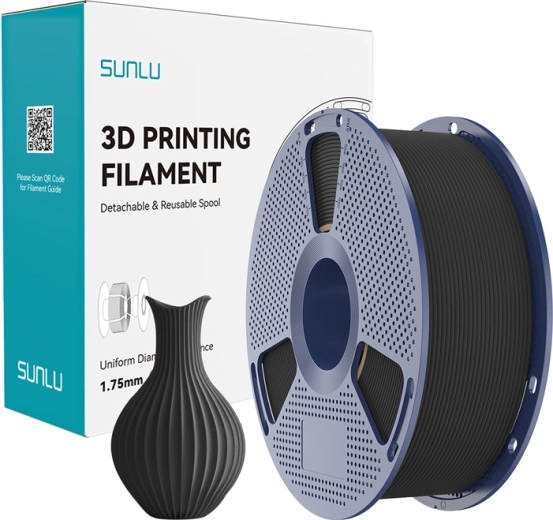 Sunlu PLA Classic black filament 1.75 mm 1 kg