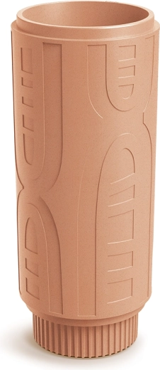 Pot de fleurs Folka Round High terre cuite 40 cm