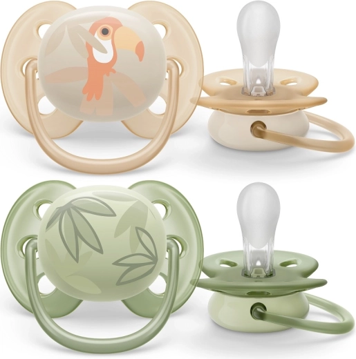 Philips Avent smoczek Ultrasoft Premium zwierzątko 0–6 mies., 2 szt.