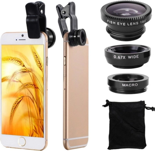 Set di obiettivi 3 in 1 XLINE per smartphone