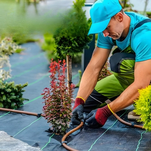 Agrotextile 90 g/m² 1.6 × 50 m black UV – woven anti-weed mulching mat