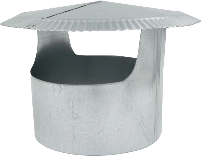 Komínová stříška 160 mm pozinkovaná