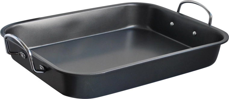 Roasting Pan with Handles and Non-Stick Surface 37 × 29 cm