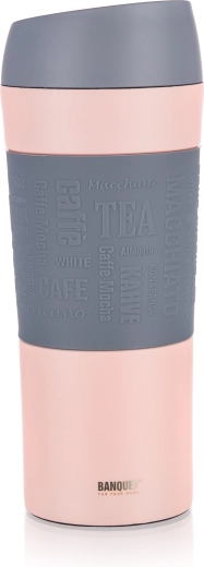 Thermo-gobelet MATTY 400 ml, rose