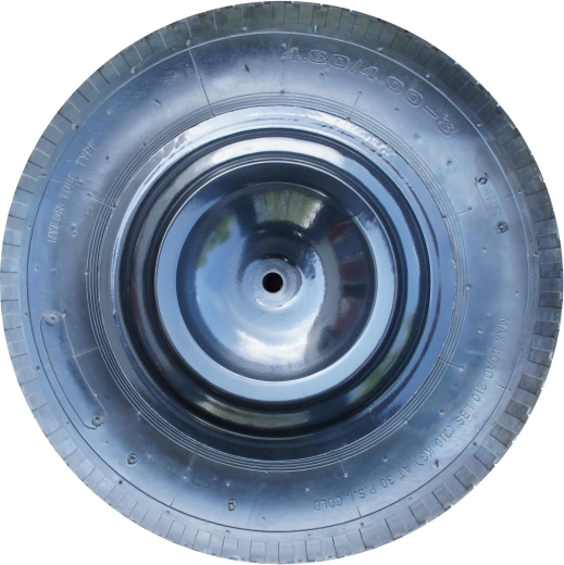 pompowane koło na stalowej feldze 390 mm × 90 mm