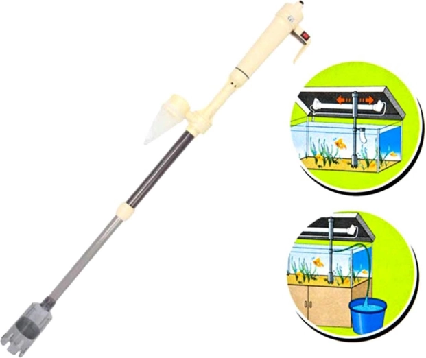 Batériový čistič Ag85b pre akváriá