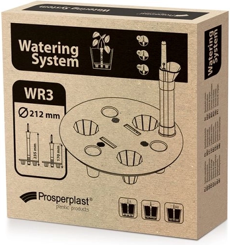 Round Irrigation System 21.2 cm for Flower Pots