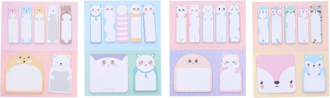 Samolepilni blok z živalicami