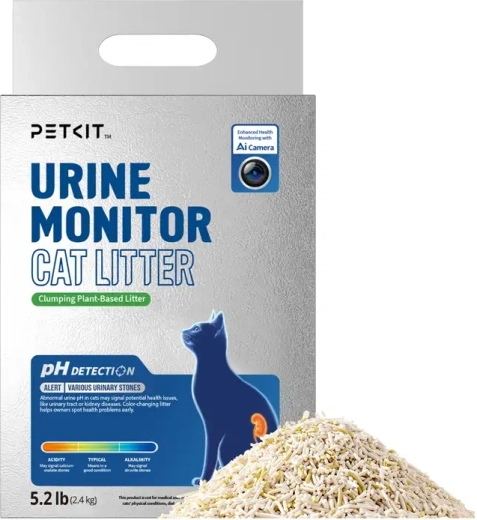 Petkit urine monitor – clumping plant-based litter with pH indication - 1 piece