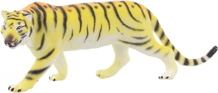 Tigre marron figurine en plastique 11 cm