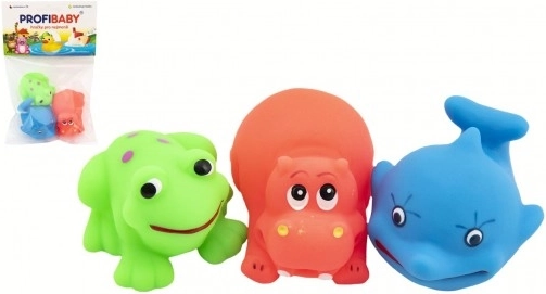 Rubber Animals for Water 3 pcs