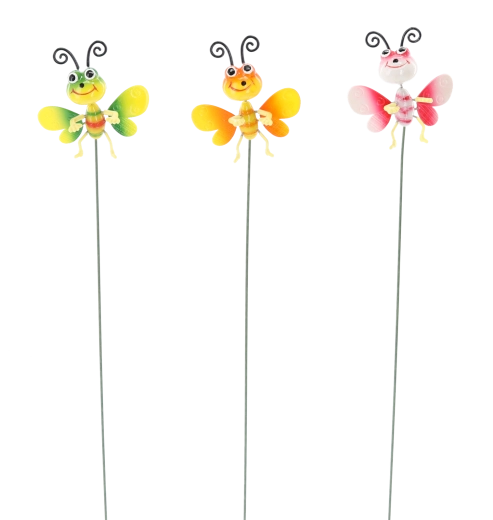 Garden stake decoration – butterfly 10 × 60 cm