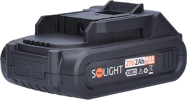 Solight Li-Ion-Batterie 21 V 2 Ah für Akku-Sägen RNP100 und RPN100A