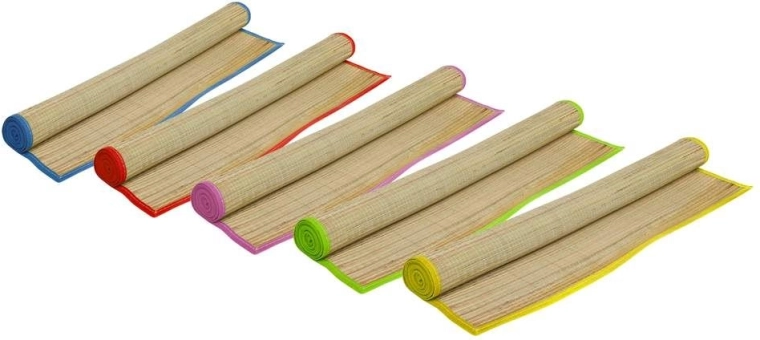 Plážová podložka z přírodního materiálu Happy Green