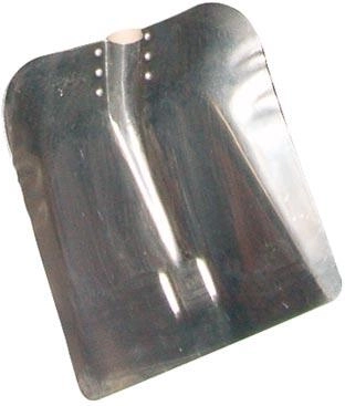 Large aluminum shovel without handle