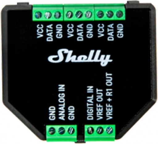 SHELLY plus add-on aanvullende sensoradapter