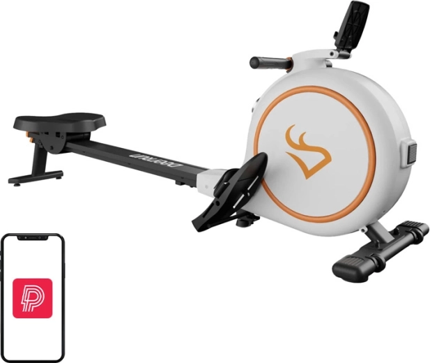 Vogatore magnetico DeerRun RW600 bianco