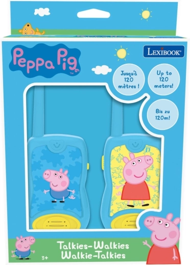 Peppa Pig Kids’ Walkie-Talkies with 120 m range