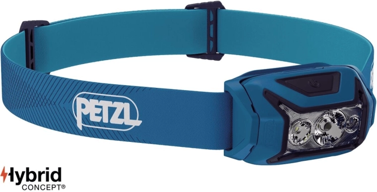 Petzl Actik Headlamp, Blue