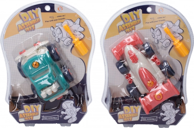 Schraubbares Fahrzeug 15 cm mit Schraubendreher